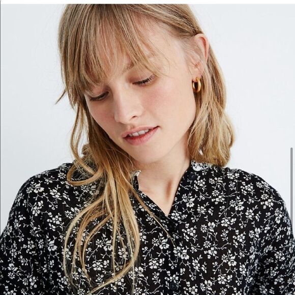 Madewell Print-Mix Meadow Shirt in Branch Floral xxl - Picture 2 of 12